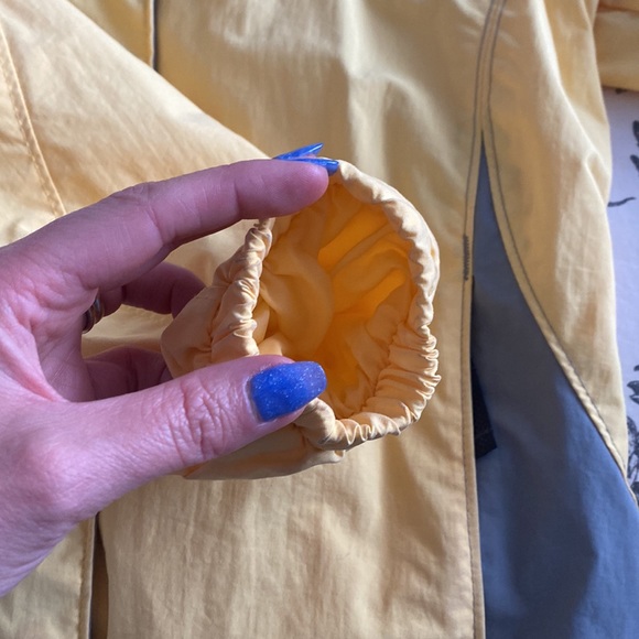 Columbia Yellow Packable Rain Jacket - Picture 6 of 8